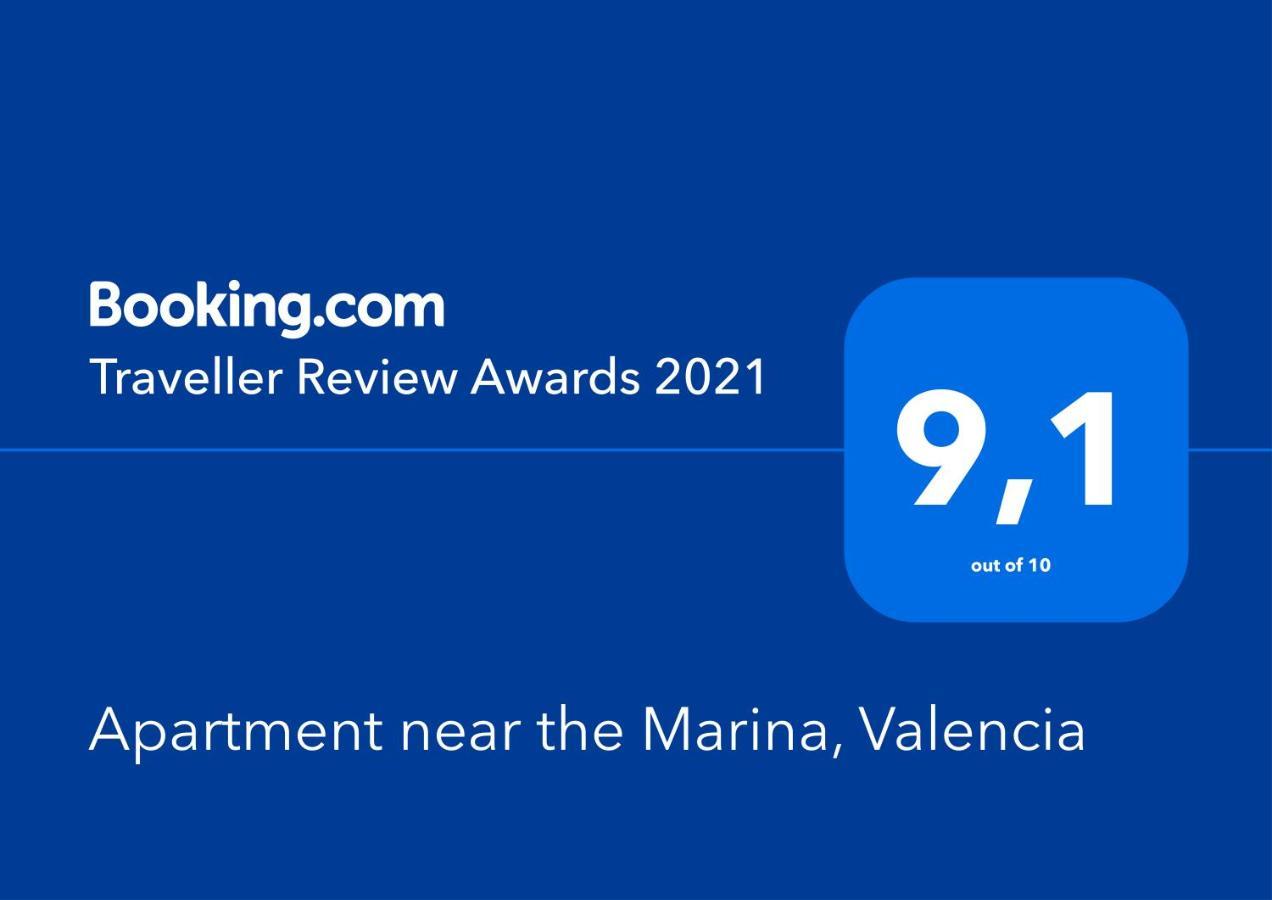 Apartment Near The Marina, Valencia Eksteriør billede